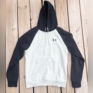 Under Armour Men’s Black And White Hoodie Size M